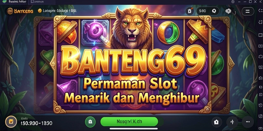 Tampilan menarik gameplay Slot BANTENG69 yang mengasyikkan.
